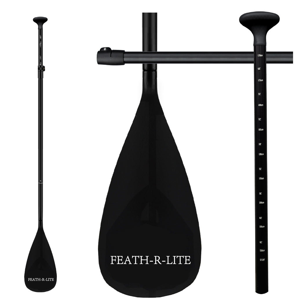 FEATH-R-LITE PADDLE FOR INFLATABLE SUP BLACK
