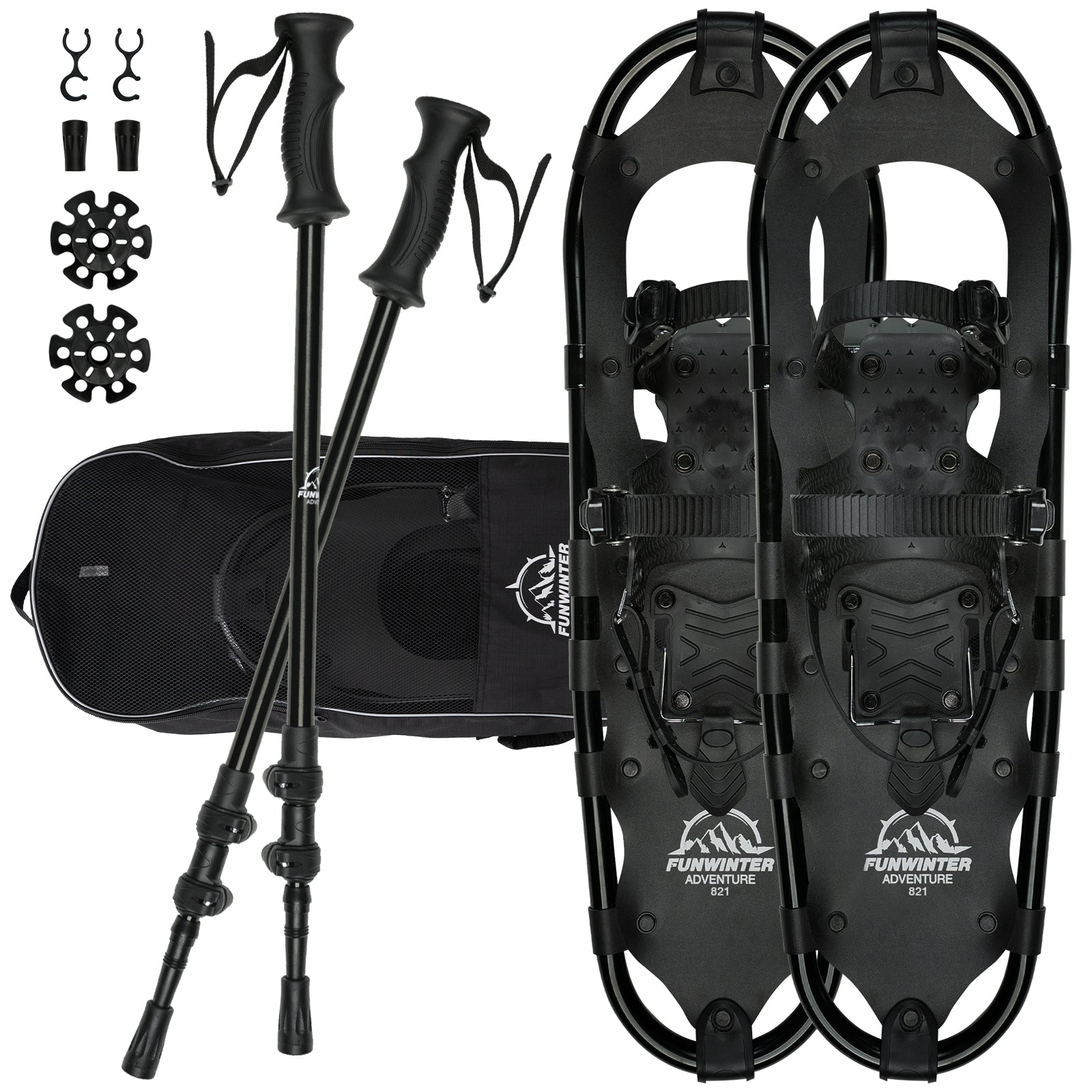 Funwinter Snow shoes Black