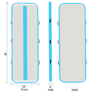 Feath-R-Lite Inflatable Gymnastic Air Track 10'×39"×6"