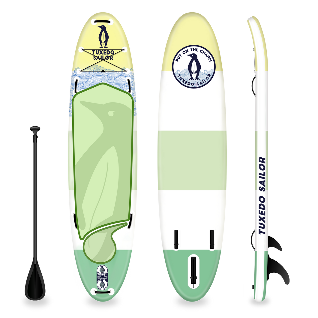 Tuxedo Sailor Inflatable Stand Up Family Paddle Board 13'×41