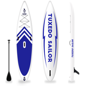 Tuxedo Sailor Stand Up Paddle Board Inflatable Fishing Paddle