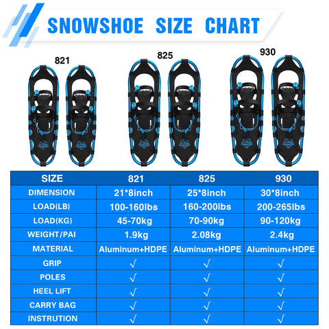 Funwinter Snow shoes Blue